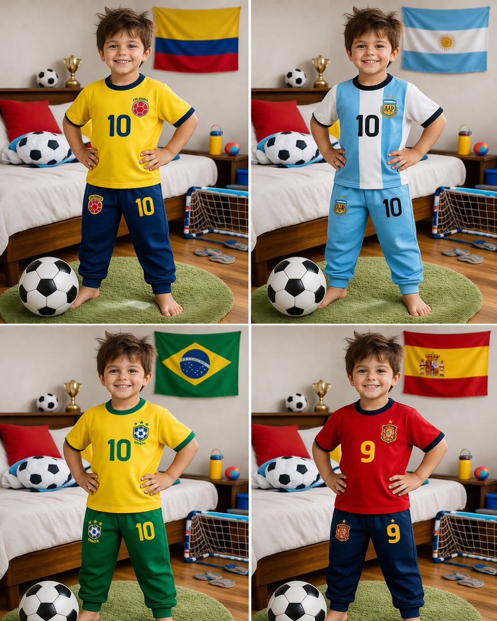 Pijamas frente